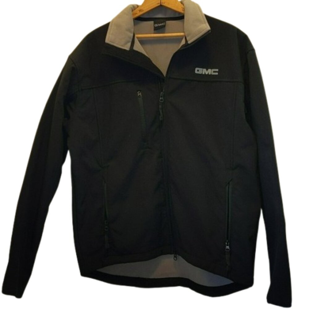 GM Official License GMC Men's Size L Lined Zip Front Windbreaker Jacket